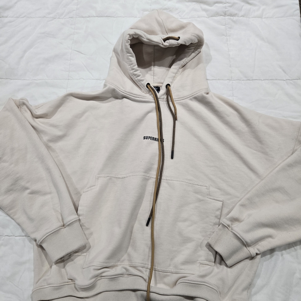 SuperKicks Men's Cream Crewneck Sweater (Import)